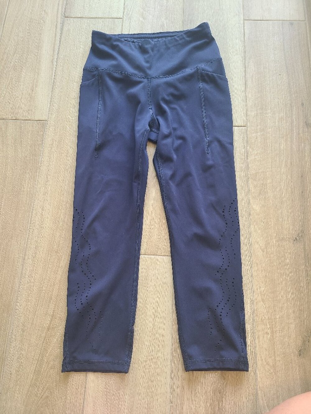 Navy workouts leggings sz xs